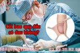 Cắt bao quy đầu có đau không?