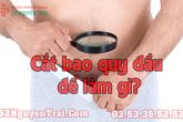 Cắt bao quy đầu để làm gì?