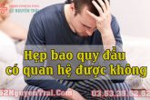 Hẹp bao quy đầu có quan hệ được không?