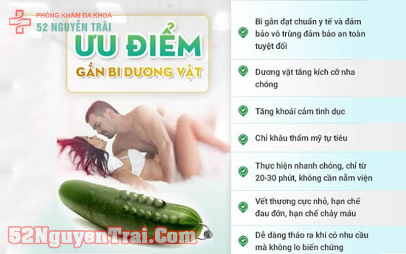 Gắn bi dương vật hết bao nhiêu tiền 1