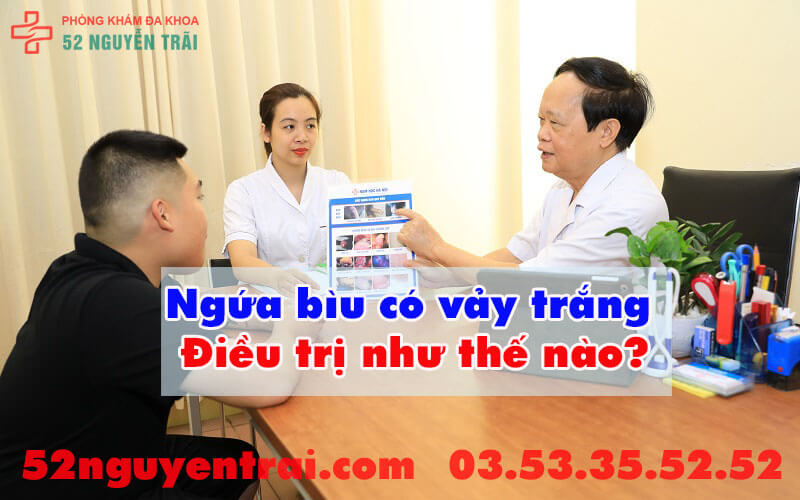 Ngứa bìu có vảy trắng 3